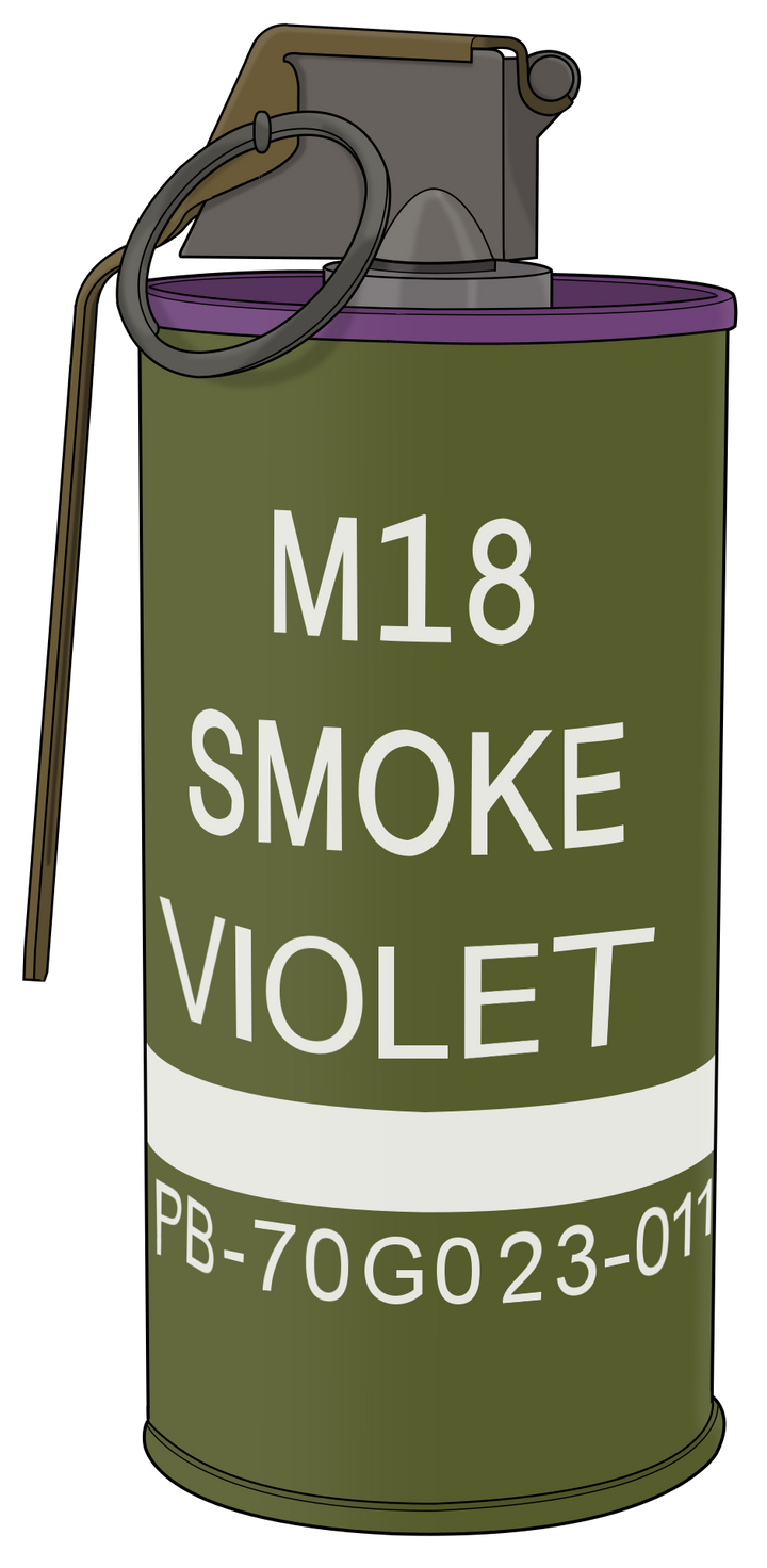 M18 Smoke Grenade Blank Meme Template