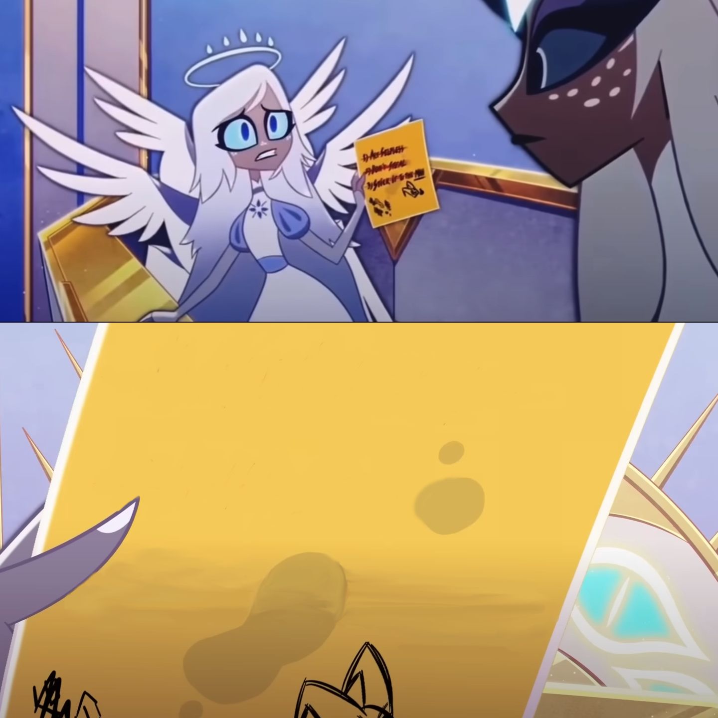 High Quality Hazbin Hotel - List of requirements Blank Meme Template