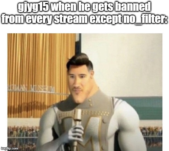 Metroman Realization | gjyg15 when he gets banned from every stream except no_filter: | image tagged in metroman realization | made w/ Imgflip meme maker