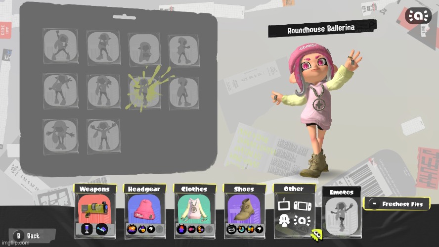 My splatoon 3 character | image tagged in splatoon,octoling,character | made w/ Imgflip meme maker