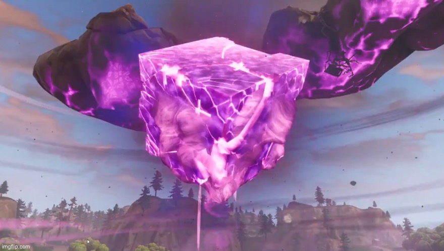 Kevin the cube has returned to msmg again | image tagged in kevin the cube | made w/ Imgflip meme maker