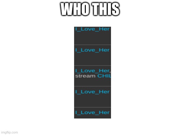 m | WHO THIS | image tagged in m | made w/ Imgflip meme maker