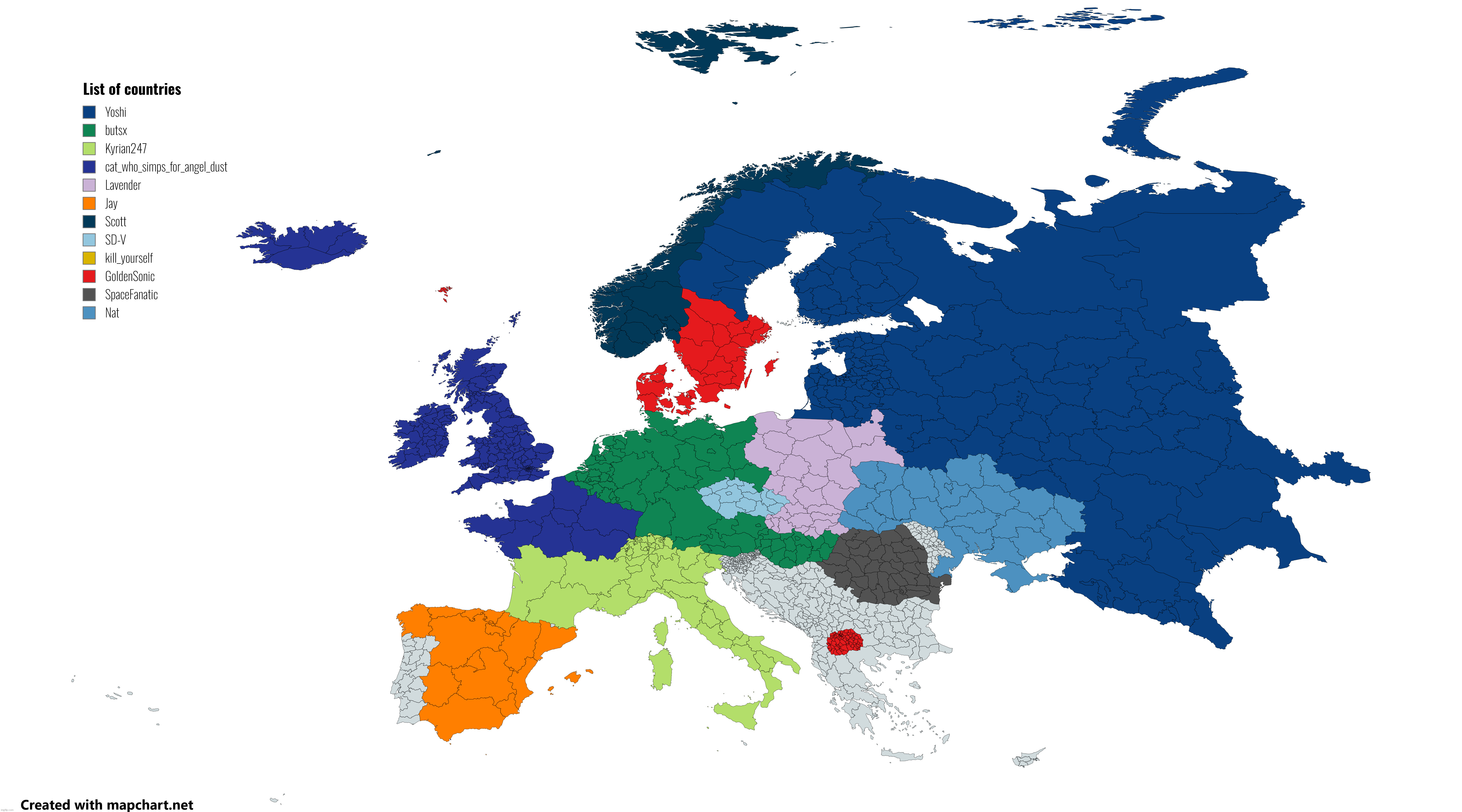 Round 5 - Poland Fights Off Nazis, France Annexed By Italy and UK, Sweden Annexed by Russia | made w/ Imgflip meme maker