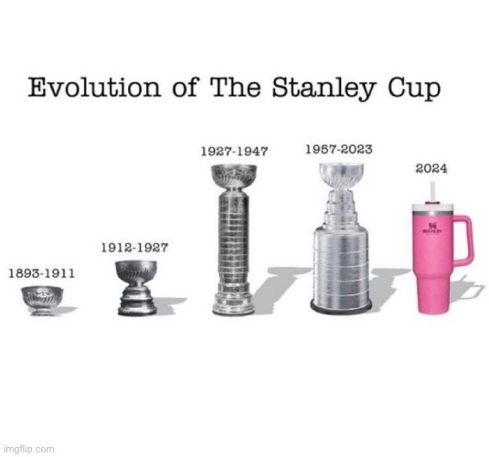 2023 was better | image tagged in memes,stanley cup,funny,lol so funny | made w/ Imgflip meme maker