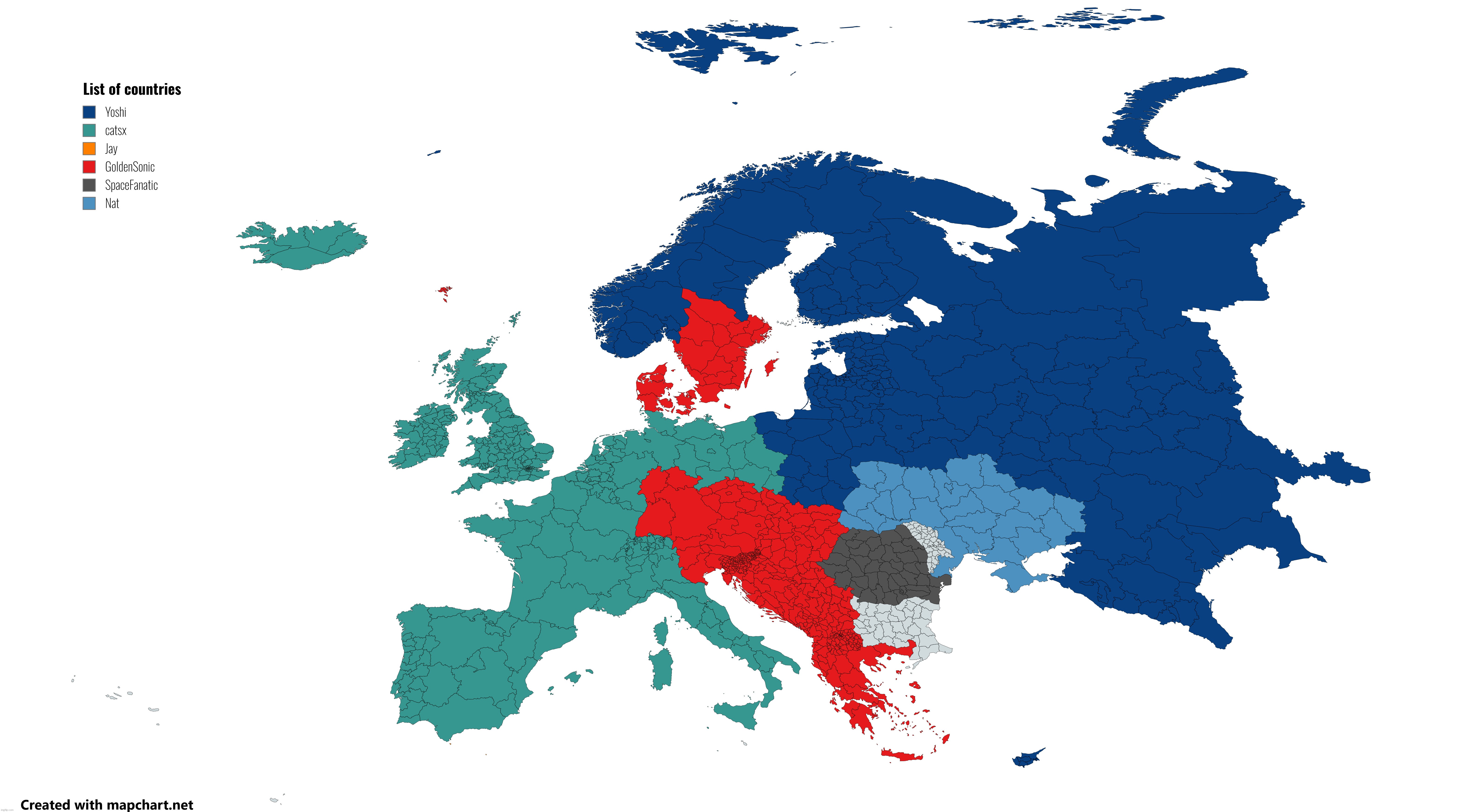 Round 9 - Denmark begins invading Western Europe | made w/ Imgflip meme maker