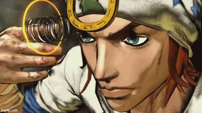 Johnny Joestar Shooting Himself | image tagged in johnny joestar shooting himself | made w/ Imgflip meme maker