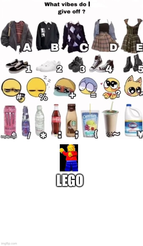 LEGO | image tagged in blank white template | made w/ Imgflip meme maker