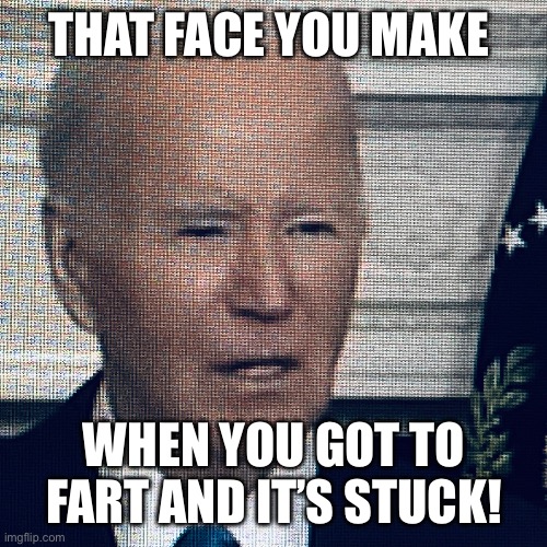 Face | THAT FACE YOU MAKE; WHEN YOU GOT TO FART AND IT’S STUCK! | image tagged in fart jokes | made w/ Imgflip meme maker