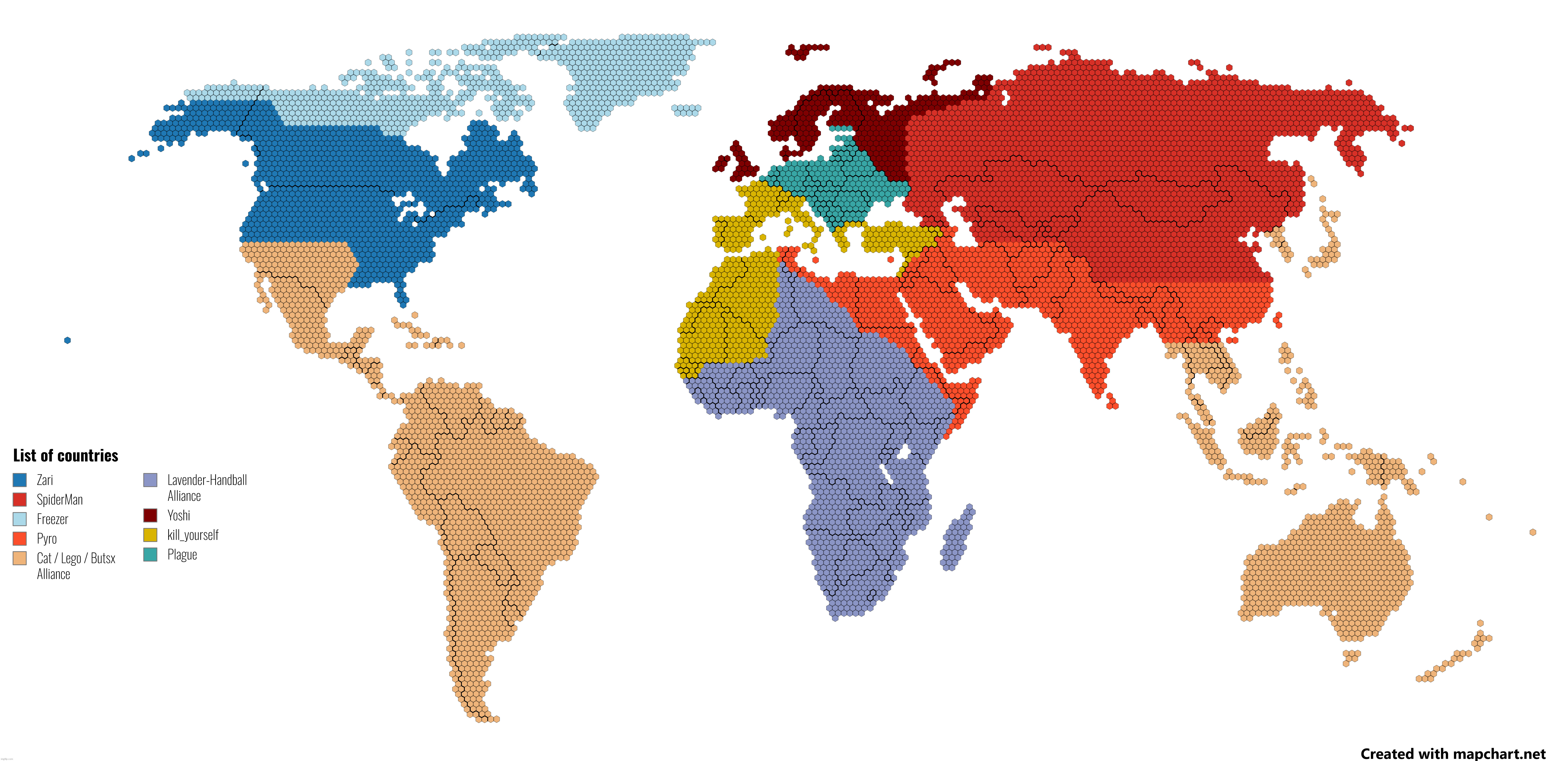 Round 30 - New Canada invades Russo-China, India invades Africa | made w/ Imgflip meme maker