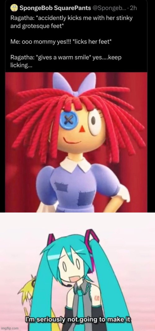 covid really goofed us up | image tagged in i'm not going to make it - miku | made w/ Imgflip meme maker