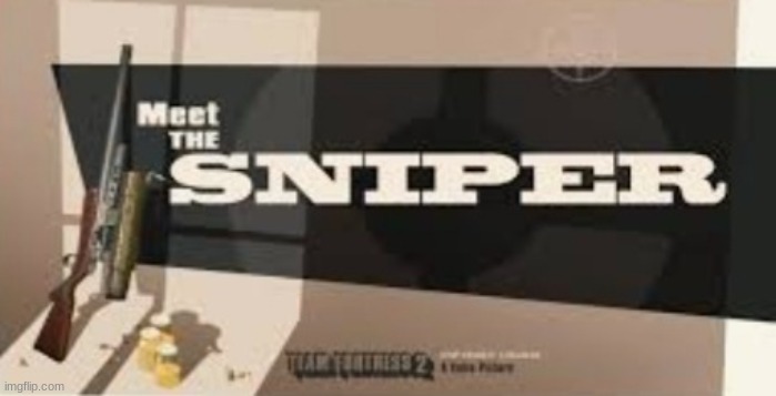 Meet the Sniper | image tagged in meet the sniper | made w/ Imgflip meme maker