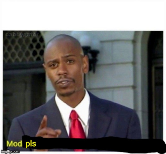 mod pls | image tagged in mod pls | made w/ Imgflip meme maker