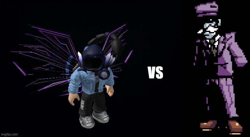 Fight.mp3 | VS | image tagged in black background,beelze | made w/ Imgflip meme maker