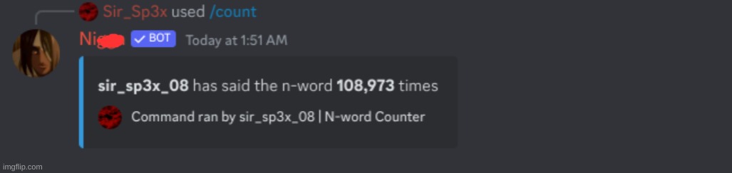 Sp3x_ Most racist user | image tagged in sp3x_ most racist user | made w/ Imgflip meme maker