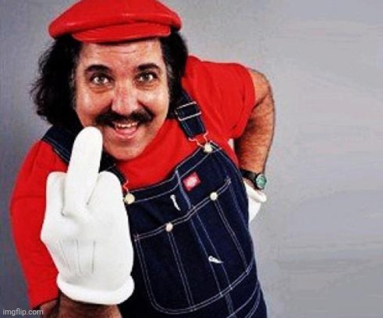 Ron jeremy mario F U | image tagged in ron jeremy mario f u | made w/ Imgflip meme maker