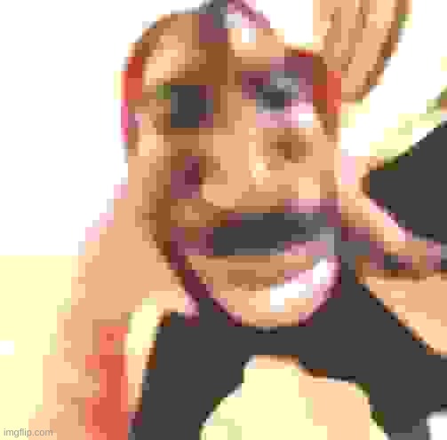 DEEP FRIED | image tagged in giddy | made w/ Imgflip meme maker