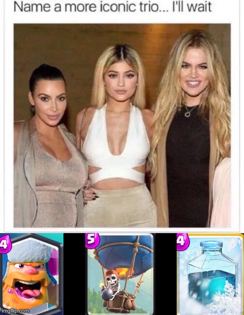 So hated it became iconic | image tagged in name a more iconic trio,clash royale,hate,twin towers,gaming,memes | made w/ Imgflip meme maker