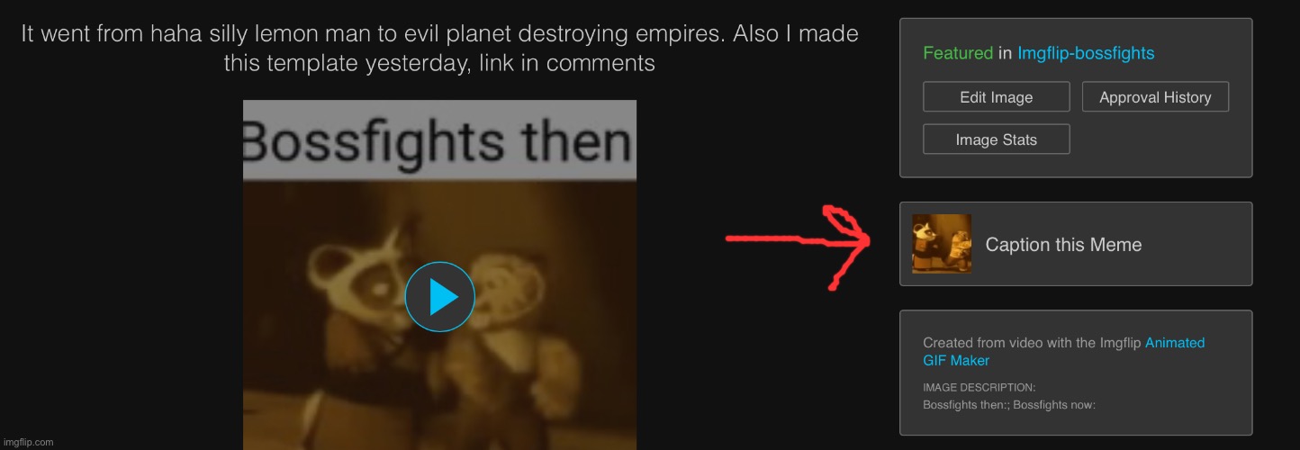 made w/ Imgflip meme maker