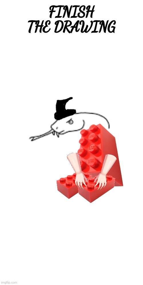 Ninjago in a nutshell: | image tagged in finish the drawing | made w/ Imgflip meme maker