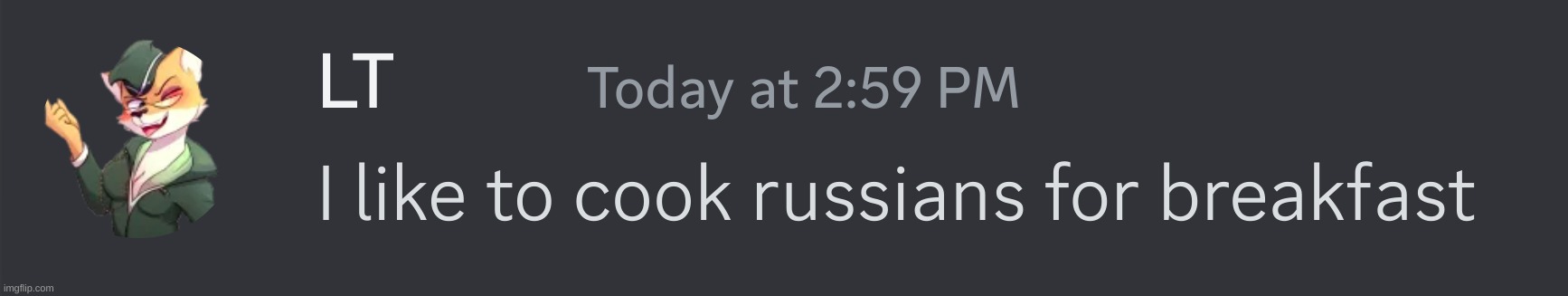 Cursed Discord Comment ( mod note:  sir we said cursed comments, not wholesome) | image tagged in funny,wtf,cold war | made w/ Imgflip meme maker