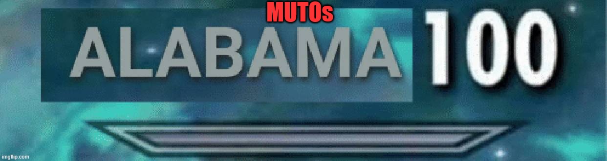 MUTOs | MUTOs | image tagged in alabama 100,godzilla,kaiju | made w/ Imgflip meme maker