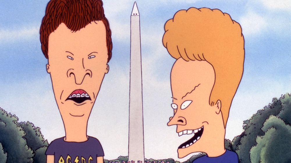 High Quality Beavis Butthead huh huh erect Blank Meme Template