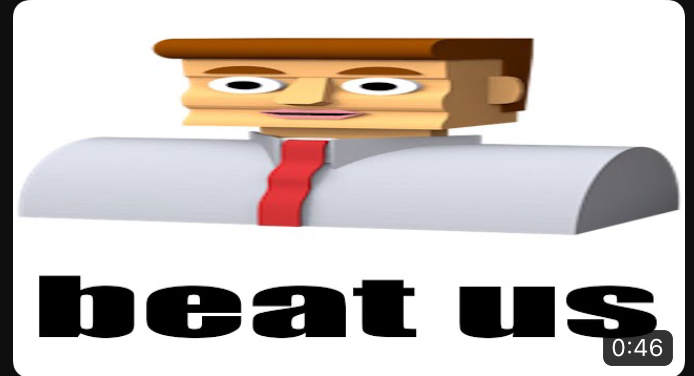 beat us Blank Meme Template