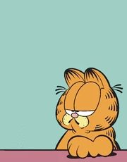 High Quality Garfield chilling Blank Meme Template