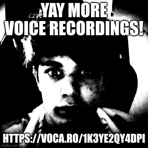 https://voca.ro/1k3yE2QY4dpI | YAY MORE VOICE RECORDINGS! HTTPS://VOCA.RO/1K3YE2QY4DPI | image tagged in scary riplos | made w/ Imgflip meme maker