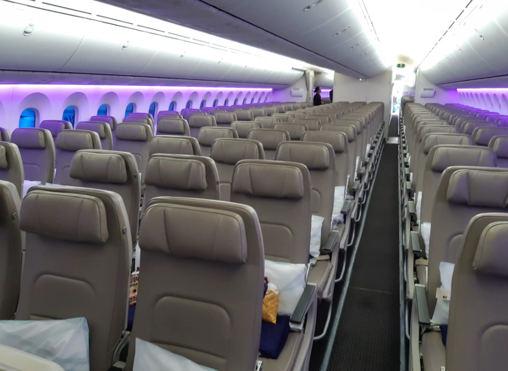 Saudia 787-10 Cabin Blank Meme Template