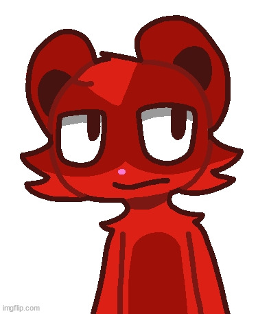 fruity badger with ugly red colors!! | made w/ Imgflip meme maker