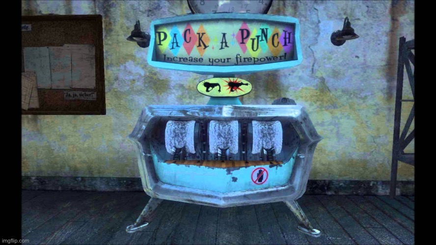 Pack a punch | image tagged in pack a punch | made w/ Imgflip meme maker
