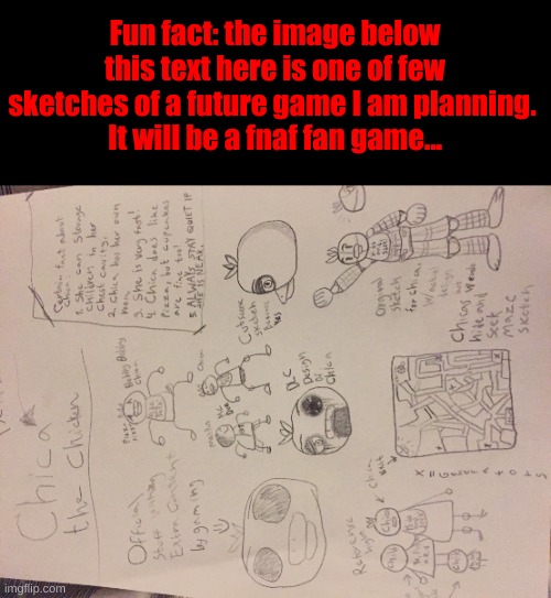 Fredbear & Friends Family Diner sketch | Fun fact: the image below this text here is one of few sketches of a future game I am planning. 
It will be a fnaf fan game... | image tagged in f ffd sketch | made w/ Imgflip meme maker