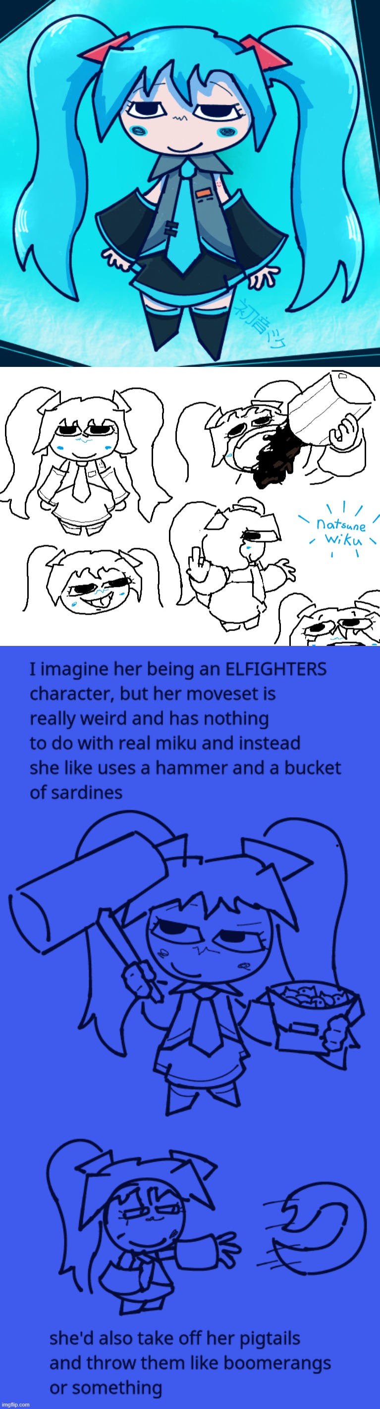legend has it all artists must draw miku at least once, I've met the quota | made w/ Imgflip meme maker