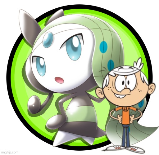 Lincoln and Meloetta | image tagged in meloetta,lincoln loud,deviantart,the loud house,nintendo,pokemon | made w/ Imgflip meme maker