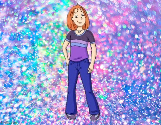 Stylish Rockett Movado | image tagged in rainbow glitter background,deviantart,computer games,girls,pretty girl,girl | made w/ Imgflip meme maker
