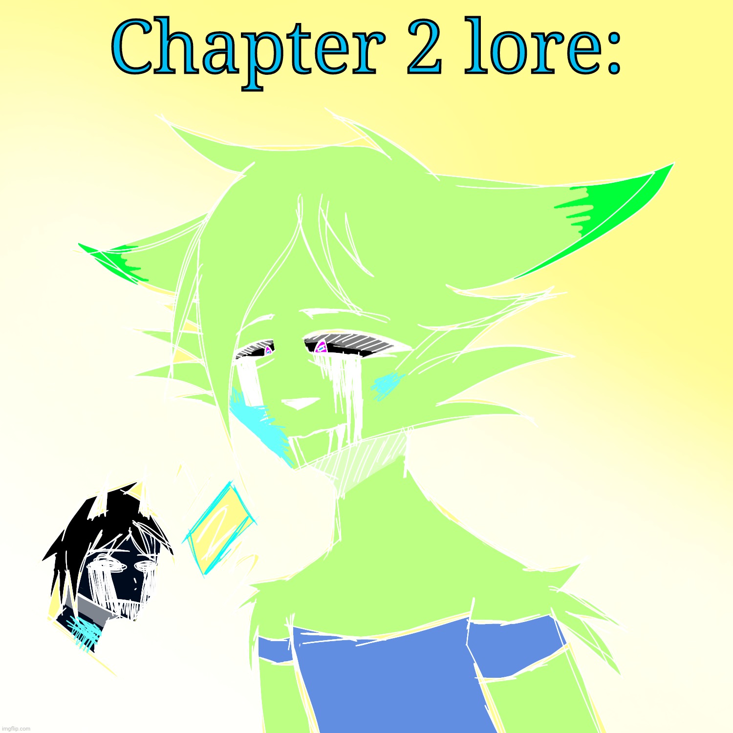 Inverted. | Chapter 2 lore: | made w/ Imgflip meme maker