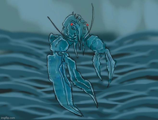 Blue Ebirah.mp3 | made w/ Imgflip meme maker