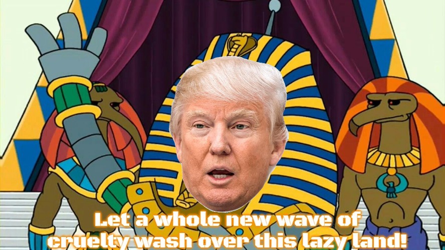 Futurama King Trump | image tagged in slavic,trump | made w/ Imgflip meme maker