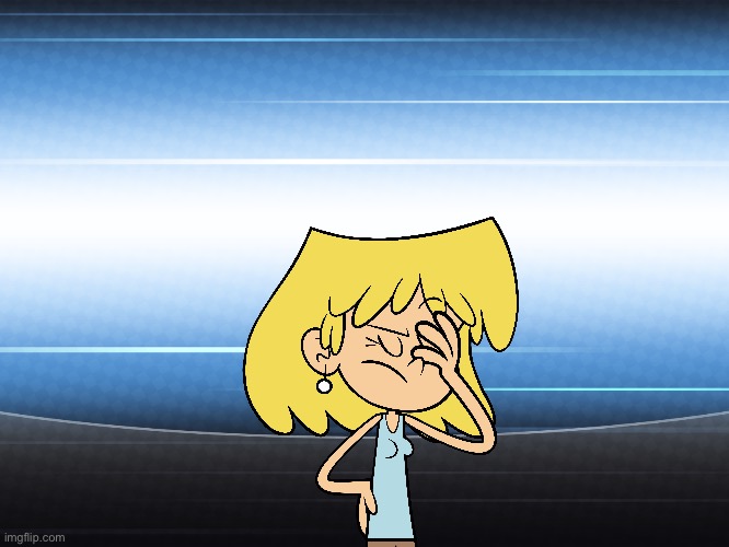 Pokemon Battles are Lame | image tagged in pokemon battle background,lori loud,facepalm,girl,deviantart,the loud house | made w/ Imgflip meme maker