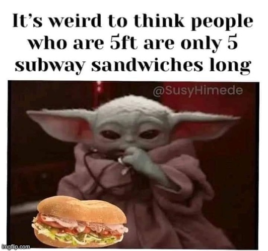 People almost as short as baby yoda | image tagged in short,subway | made w/ Imgflip meme maker