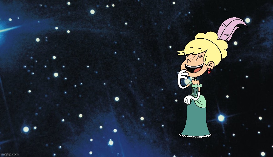 Intergalactic Western | image tagged in stars background,deviantart,the loud house,western,nickelodeon,girl | made w/ Imgflip meme maker