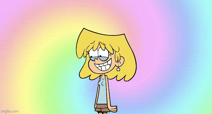Lori Loud's Colorful Misadventures | image tagged in do not interact colorful rainbow background,lori loud,the loud house,nickelodeon,deviantart,girl | made w/ Imgflip meme maker