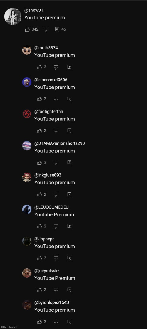 YouTube premium | image tagged in youtube premium | made w/ Imgflip meme maker