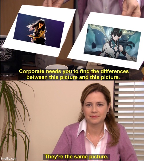 They're The Same Picture Meme | image tagged in memes,they're the same picture,eurovision,honkai star rail,honkai,gaming | made w/ Imgflip meme maker