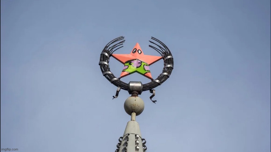 Is this communism, no this is Patrick | made w/ Imgflip meme maker
