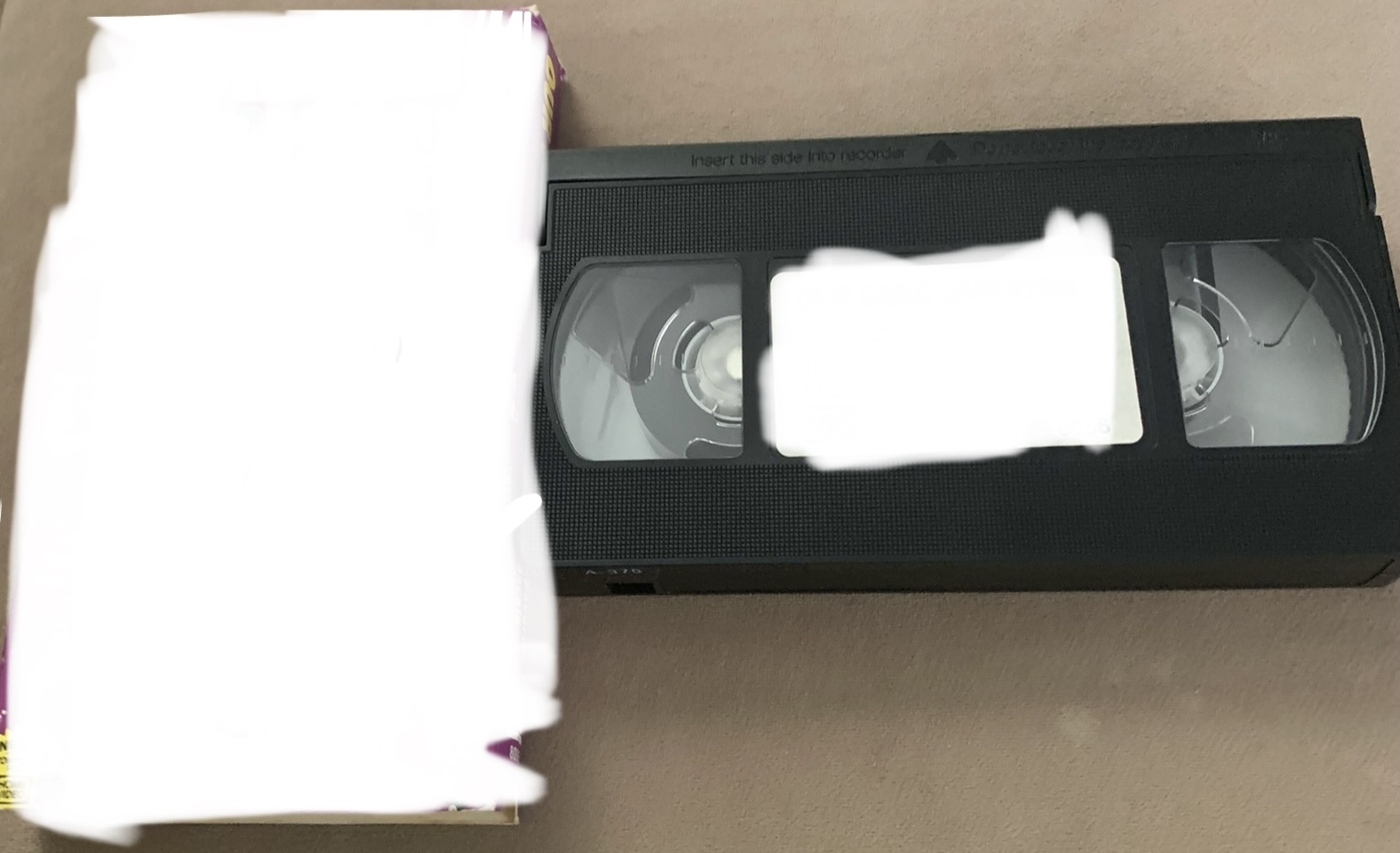 make a vhs tape box art about an oc or smth Blank Meme Template