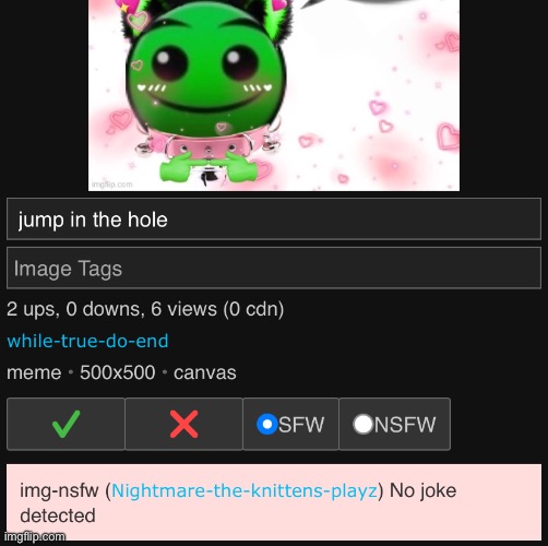 ngl some of y’all’s reasons for flagging shit just suck | made w/ Imgflip meme maker