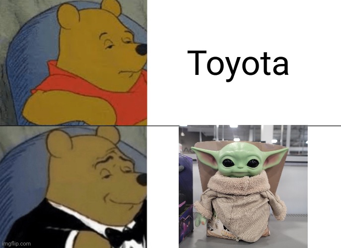 Pronunciation | Toyota | image tagged in memes,tuxedo winnie the pooh | made w/ Imgflip meme maker
