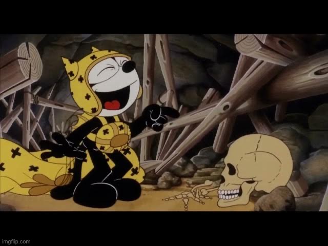FELIX THE CAT LAUGHS IN THE FACE OF DEATH | made w/ Imgflip meme maker